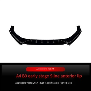 Veidt Adatto per <span class=keywords><strong>Audi</strong></span> A4 S4 B9 Sline 2017-2019, Spoiler Anteriore, Labbro Frontale, Parti di Modifica Transfrontaliere - Product Image 5