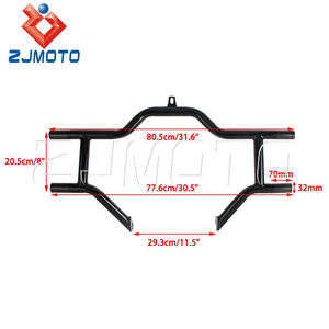 Protection de moteur haute 2 étapes DesignCrash Bar pour Harley Touring Road King Street Glide Electra Glide <span class=keywords><strong>CVO</strong></span> Freewheeler <span class=keywords><strong>2009</strong></span>-2024 - Product Image 4