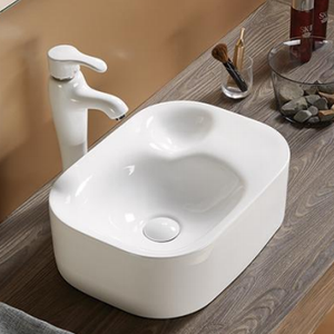 Lavabo de Cerámica Blanco Artístico - Product Image 2