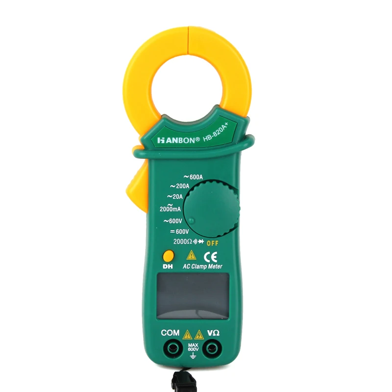 Лидер продаж, цифровой мультиметр, мультиметр 600A, электронный тестер с тестовым зондом