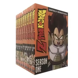 Dragon Ball Z Сезон 1-9 DVD Полная серия 54 дисков CD фильмы DVD мультфильм Dragon Ball Z