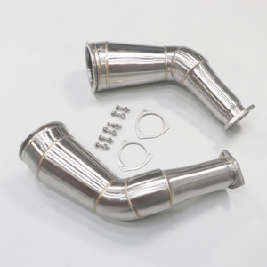 ท่อไอเสียสแตนเลสแบบตรงลดขนาดสำหรับ Audi RS6 RS7 C8 4.0T  ลดราคาพิเศษ  ท่อเก็บเสียงรถยนต์สำหรับ Audi - Product Image 3