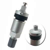 Valves de pneu en aluminium universelles pour voiture, appliquer pour le capteur de pression des pneus TPMS tige de valve de pneu automobile