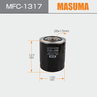 Filtres à huile moteur MFC-1317 MASUMA Spin-on Auto Parts 0JE15-14302 0K551-14302 MD069782 VSY3-14-302 pour MITSUBISHI PAJERO