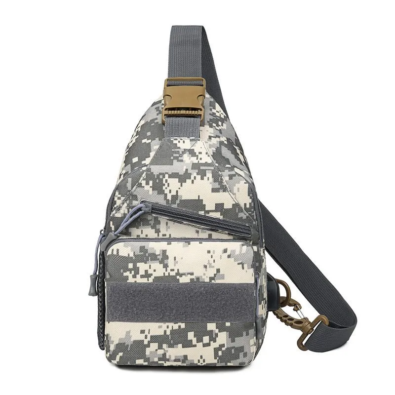 New Arrival Men Outdoor Canvas Shoulder Bag Durable Travel Messenger Bag Casual Portable Chest Bag G031A
