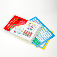 Juego de Letras Magnéticas Fonéticas Todo en Uno con Pizarras de Borrado en Seco y Estuche de Almacenamiento para Preescolar y Aula