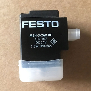 Válvula Solenoide Original MEH-3-24VDC 107107 Disponible en Stock - Product Image 1