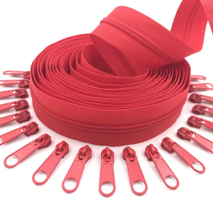 Lot de 20 têtes de <span class=keywords><strong>remplacement</strong></span> pour fermetures <span class=keywords><strong>éclair</strong></span> continues en nylon blanc, sans verrouillage, 10 yards (360 pouces), pour textiles de maison, sacs et coussins - Product Image 2
