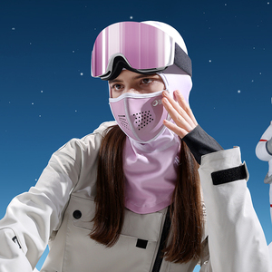 Pasamontañas de Forro Polar Impermeable y Transpirable con Imán Anti-Atardecer DTJ47, Unisex, Ajustable, para Esquí, Ciclismo y Deportes al Aire Libre - Product Image 2