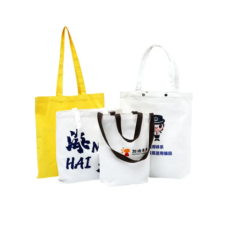 Toptan bez alışveriş çantası tuval kullanımlık bakkal alışveriş çantaları