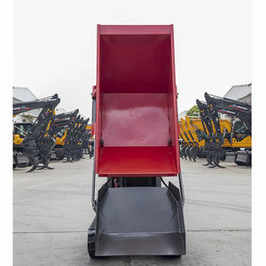 XINIU XN800 800kg Mini, Dumper Mini kekuatan dilacak Barrow Mini digunakan - Product Image 5