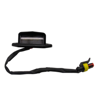 Feux de plaque d'immatriculation LED 12V étanches à montage en surface, homologués SAE DOT, pour camion, remorque, camping-car, bus