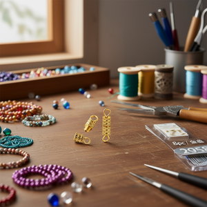 Connettore per Gioielli Ilan Link Buckle 6mm Colore Oro 8 Pezzi - Product Image 3