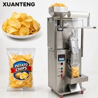 Machine d'emballage automatique verticale pour chips, pop-corn, cacahuètes et snacks, remplissage et scellage de sachets, multifonction, grande taille