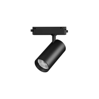 Projecteur LED sur rail 30W COB à 2 fils avec dissipateur en aluminium et puce Bridgelux, sans scintillement, pour magasin - Fournisseur d'usine