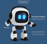 Robot Parlante Intelligente AI, Compagno Interattivo da Scrivania, Giocattolo in Plastica Unisex