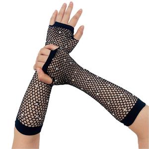 Nouveaux <span class=keywords><strong>gants</strong></span> sans doigts sexy pour femmes, mitaines en <span class=keywords><strong>dentelle</strong></span> de mariée, longs <span class=keywords><strong>gants</strong></span> en résille respirants pour la danse et les soirées à thème - Product Image 1