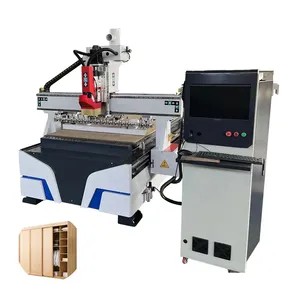 1325 1530 Auto Tool Change Wood Carving Machine CNC Router Woodworking Advertising CNC Engraving Machinery DSP Rotary Cnc 4x