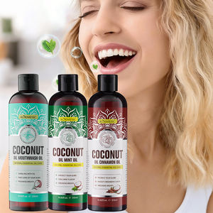 KORMESIC En gros 315ml Bain de bouche concentré à l'huile de coco, menthe poivrée et cannelle pour une haleine plus fraîche et un nettoyage buccal en profondeur - Product Image 1