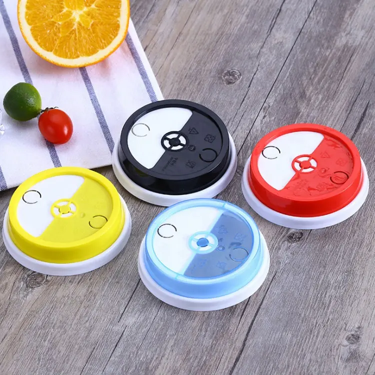 90mm Rotary Lids Injection Disposable Lids Plastic PP Material Bubble Cup Lids