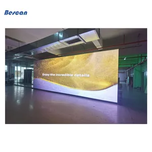 P0.9 Led Video Wall HD 16:9 Ratio Panel P0.9 P1.25 P1.56 P1.67 P1.875 P1.9 P2 Small Spacing LED Display Screen 150inch 100inch LED TV Video Wall 4K