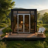 Casa Contenedor Plegable de 20 pies, Venta Directa de Fábrica, Oficina Prefabricada, Estructura de Acero, Aislada, Alojamiento para Campamentos