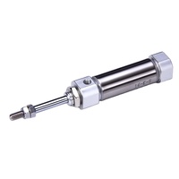 Cylindre AIRTAC PB6/10*5X10X15X20X25X30X35/40X45X50SUR cylindre pneumatique d'origine en acier inoxydable