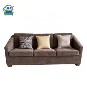 Sofá <span class=keywords><strong>Reclinable</strong></span> Tapizado de <span class=keywords><strong>3</strong></span> <span class=keywords><strong>Plazas</strong></span>, Sofá Moderno de Tela con Cojines Decorativos, Apto para Apartamentos, Relleno de Esponja - Product Image 1