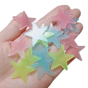 Las Mejores Pegatinas de Pared de Estrellas que Brillan en la Oscuridad, Calcomanías Fluorescentes para Techo, Formas de Estrellas de Plástico para Decoración de Habitaciones Infantiles - Product Image 1