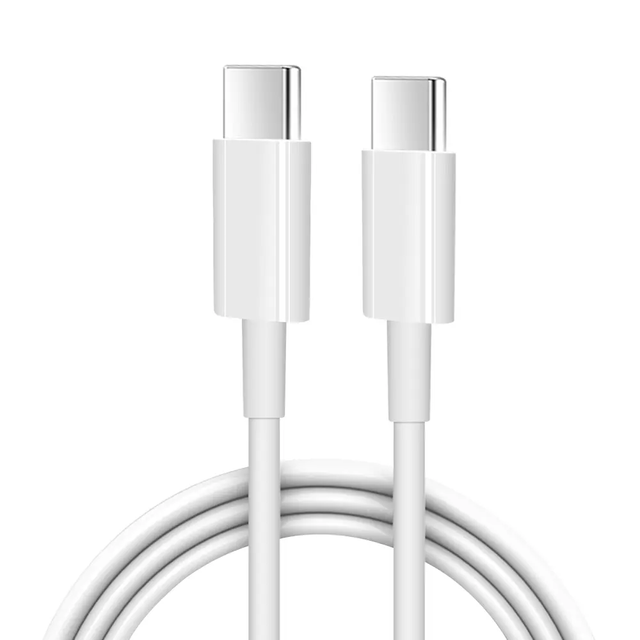 Factory wholesale price USB Charger Cable 1M 2M TPE 60W Type-C To Type-C 6A Charger Cord Cable Usb-C Cable for Iphone 15 16