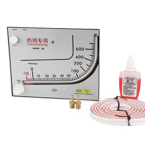 Manómetro de Presión Diferencial Tea700 0-6Mpa para Granjas Avícolas, Gallineros, Ventilación, Naves y Cuartos Limpios - Product Image 2