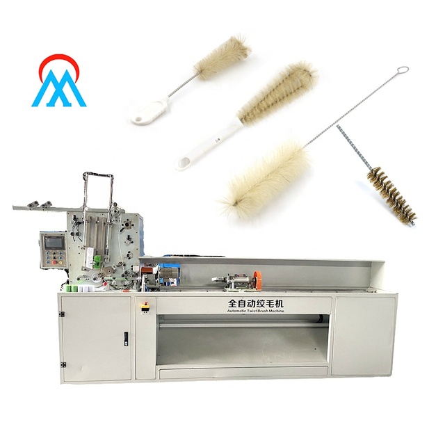 Automatic Cnc Twisted Knot Brush Making Machine Bottle Brush Making Machine  Twisted Wire Brush Making Machine