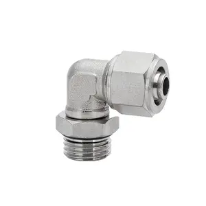 PL-G Pneumatic Brass Fitting Swivel Male Elbow Brass Fitting Swivel Male Fitting with hexagon screw nut