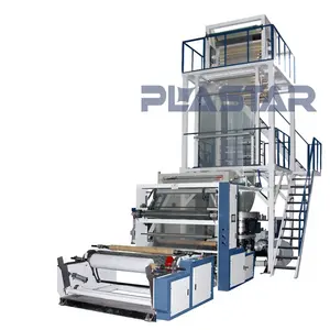 PLASTAR Stable Performance High Speed Tactical 1000mm Film Blown Machine PP Plastic Film Blowing Machine