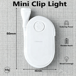 <span class=keywords><strong>Lampe</strong></span> de bureau LED portable rechargeable avec <span class=keywords><strong>pince</strong></span>, intensité réglable, commande tactile, col de cygne flexible, veilleuse pour la maison, le bureau et les étudiants - Product Image 2