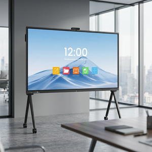 HISEEVIEW Series LCD 4K LED Display 75 Inch Interactive Whiteboard Touch OEM 1 Year Warranty Smart Meetings Black 4000:1 - Product Image 1