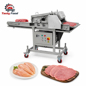 Presse à viande commerciale en acier inoxydable pour affaisser les poitrines de poulet, les steaks de bœuf et les schnitzels de porc – Ligne d'affaissement de viande - Product Image 5