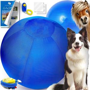 Vente en gros 18 "Collie Balls pour Australian Shepard Bétail Chiens Cheval Grand Entraînement Balle <span class=keywords><strong>Chien</strong></span> Troupeau Jouet Balle - Product Image 5