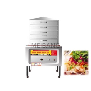 Canada dim sum cuiseur vapeur nouilles de riz rollsteamer cheong fun machine <span class=keywords><strong>liangpi</strong></span> 150 feuilles - Product Image 1