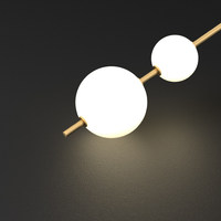 Lampe murale LED tout en cuivre, design moderne et postmoderne, de luxe léger, pour chambre à coucher, chevet, salon, mur de fond et escalier
