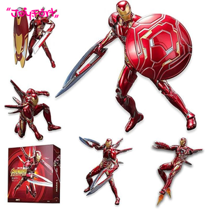 ของเล่น ZD ซีรีส์ครบรอบ 10 ปี Marvel อเวนเจอร์ส อินฟินิตี้ วอร์ ไอรอนแมน MK50 ฟิกเกอร์แอคชั่นขนาด 7 นิ้ว ไอรอนแมน MK50 (รุ่นดีลักซ์) - Product Image 1