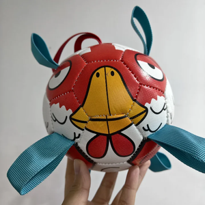 Pelota de Fútbol para Mascotas, Juguete para Perros, Interactivo, Resistente a Mordidas, para Exteriores, para Perros Pequeños y Medianos - Product Image 1