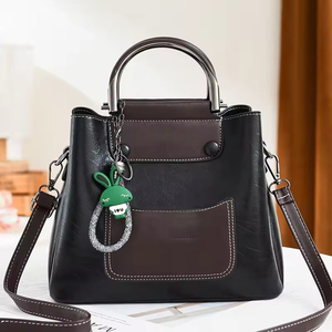 High Quality Wholesale OYAR Vintage Fashionable Women's High School Girls <b>Pillow</b> Shape Backpack Zipper Closure PU Material - Product Image 1