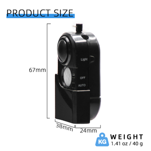 جهاز إنذار شخصي صغير للمفاتيح بصوت عالٍ <span class=keywords><strong>120</strong></span> ديسيبل للدفاع عن النفس والأمان للنساء والأطفال وكبار السن مع ضوء وامض - Product Image 2