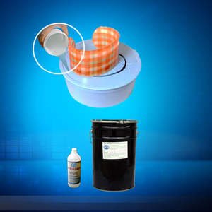 Silicona de Alta Calidad Curada con Catalizador Libre de Silicona para Hacer Moldes de Silicona Líquida para Sellos de Hormigón y Piedra, Fábrica de Caucho de Silicona RTV-2 - Product Image 6