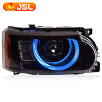 Pour Projecteur Lentille de Phare Range Rover Vogue L322 2005-2012, Phare L320 Sport, Phare LED DRL Pièces de Voiture, Lumière de Voiture