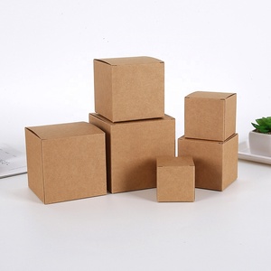 Scatole Quadrate in Carta Kraft Bianca da <span class=keywords><strong>5</strong></span> 6 7 <span class=keywords><strong>8</strong></span> 9 10 <span class=keywords><strong>cm</strong></span>, Confezioni Vuote per Caramelle e Regali, per Eventi Aziendali e Feste - Product Image 2
