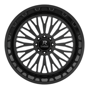 Rines <span class=keywords><strong>de</strong></span> Aleación Forjados JTX BOTANIC para Ram 2500 Tradesman 3500 Tradesman Power Wagon Rebel, Rines <span class=keywords><strong>de</strong></span> 20 22 24 26 Pulgadas, 8x165.1 8x170 - Product Image 6