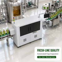 Système d'inspection visuelle des bouchons de bouteilles de qualité industrielle avec éclairage LED, machine de sélection visuelle automatique