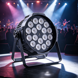 Projecteur <span class=keywords><strong>LED</strong></span> 200W RGBWA 5-en-1 avec support - Éclairage de scène professionnel à haute luminosité et à intensité variable - Product Image 2